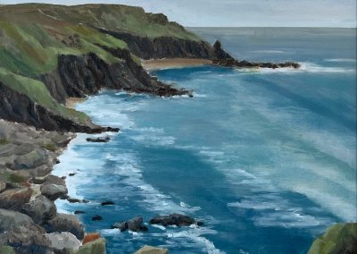 Pendower Cove - oil - 30 x 40cm