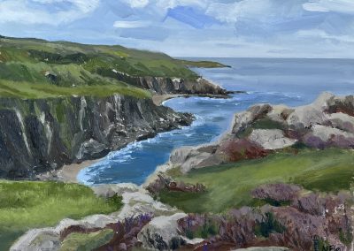 Zennor - acrylic - 30 x 40cm