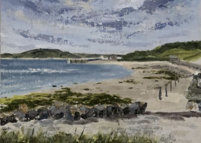Tresco and Bryher - oil - 24 x 30cm